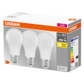 Osram LED standardpære E27 8,5 W 3-pk.